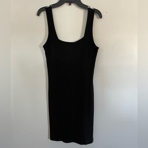 SHEIN Body-con Black Dress - Size Large